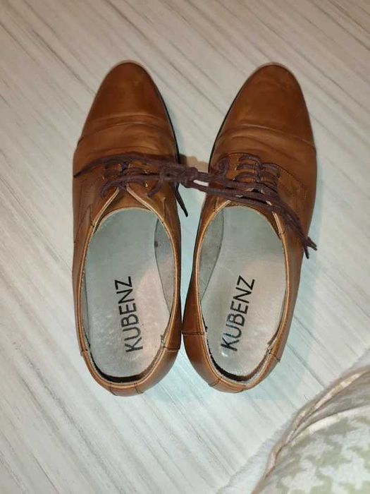 Eleganckie derby PRIME JACK rozm. 42 firmy Kubenz skórzane