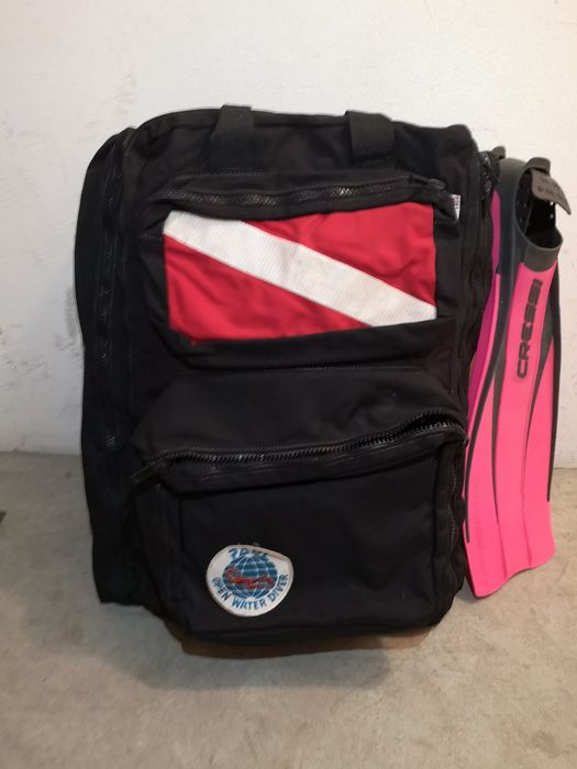 Mochila de scuba diving
