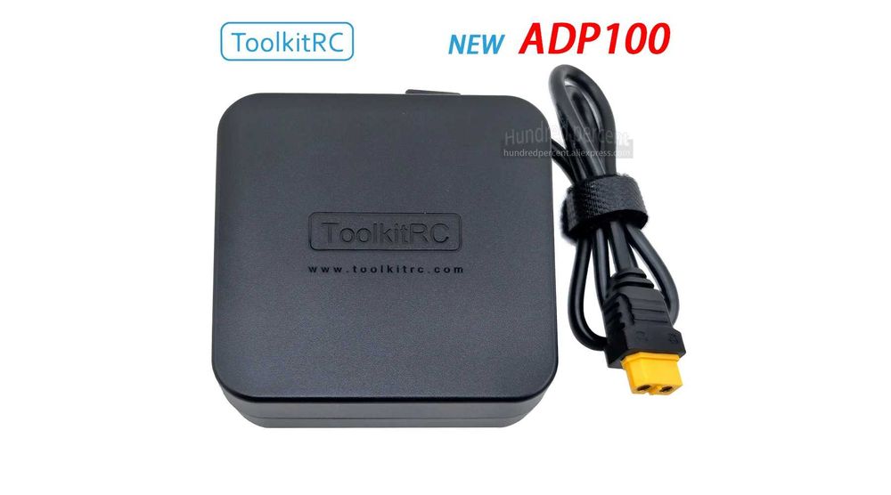 ToolkitRC ADP100 100W 20v 5A - блок живлення потужністю 100W з роз'ємом ХТ60