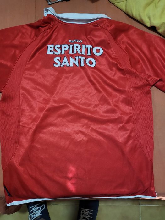 Camisola Benfica assinada por Eusébio