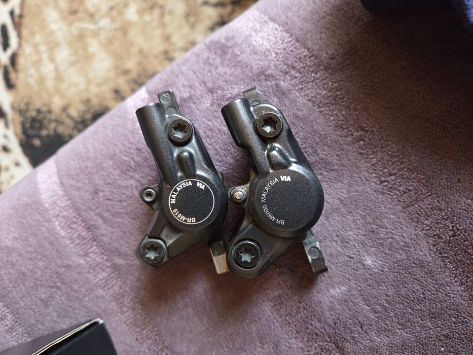 Hamulce hydrauliczne Shimano Deore,klamki,zaciski