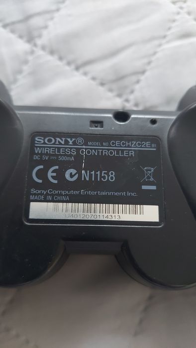Pad PS3 Dualshock ZC2E czarny oryginał