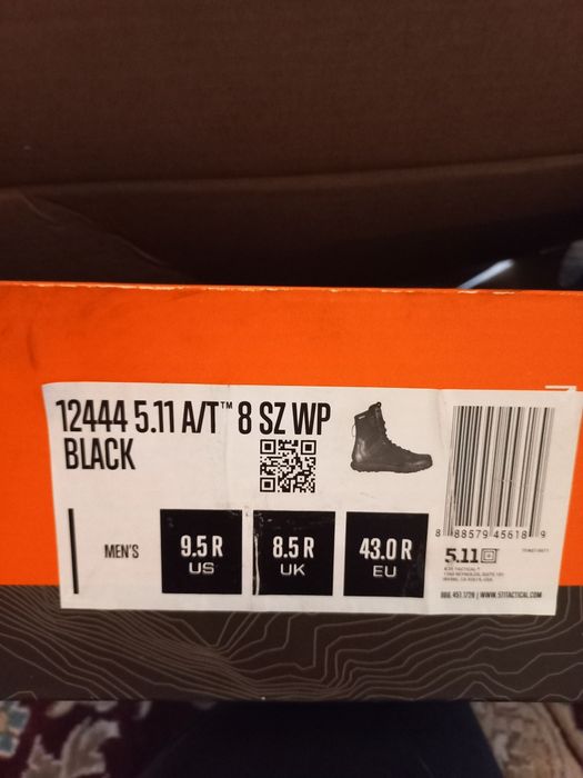 Ботінки тактичні 5.11 Tactical 41, 43