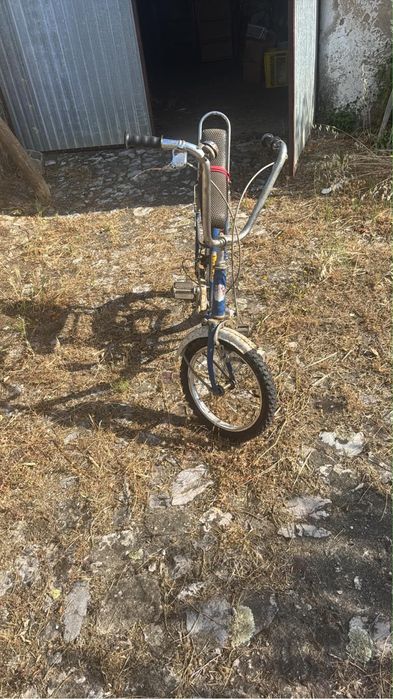 Bicicleta Chopper Esmaltina Tininha para restaurar