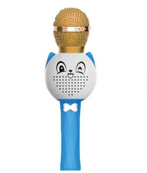 Zestaw karaoke dla dzieci 50 piosenek MP4 + mikrofon Bluetooth Kotek