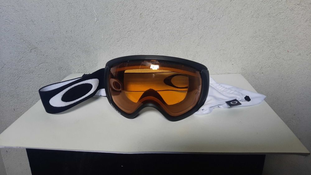 Okulary narciarskie gogle OAKLEY Flight Black L XL narty snowboard