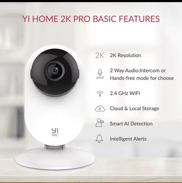YI Pro Home 2K Camera X2 (Global Version)