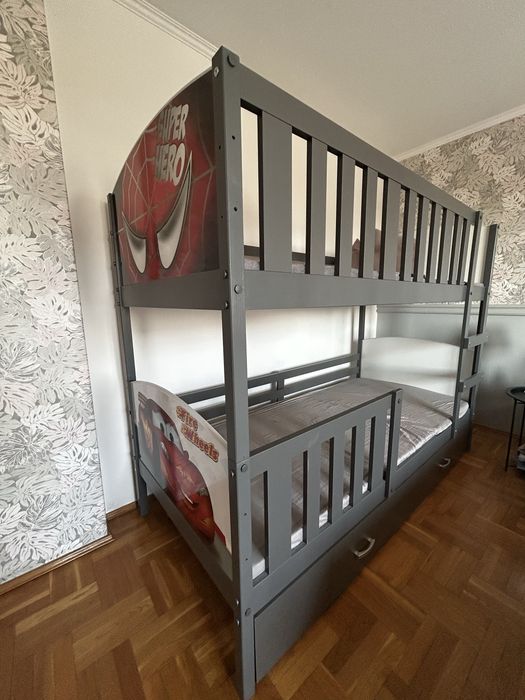 Łóżko piętrowe 90x200