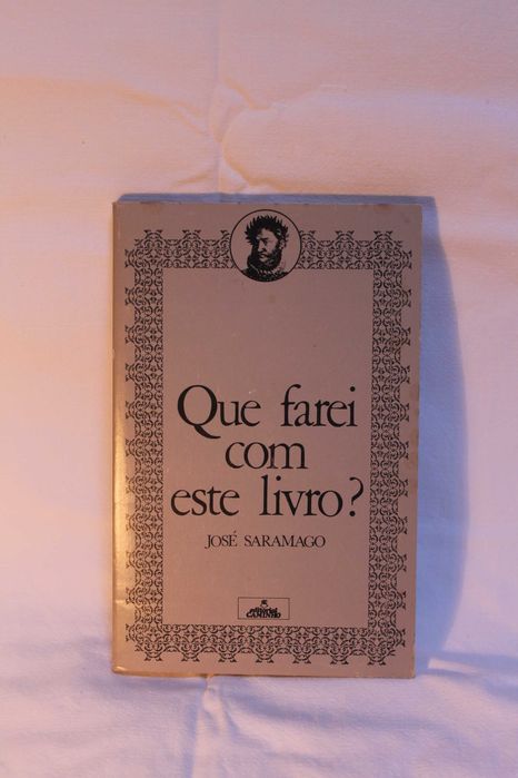 1ª edição de "Que farei com este livro?" (1980), de José Saramago