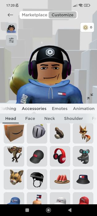 Аккаунт в роблоксе