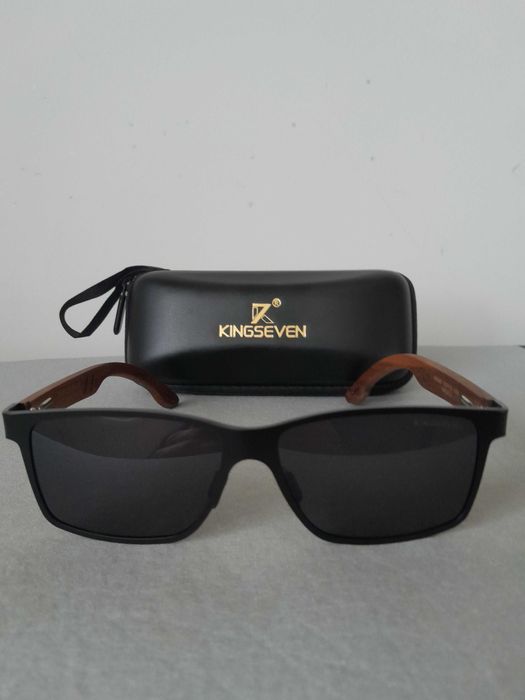 Okulary przeciwsłoneczne marki KINGSEVEN z filtrem UV-400 i polaryzacja