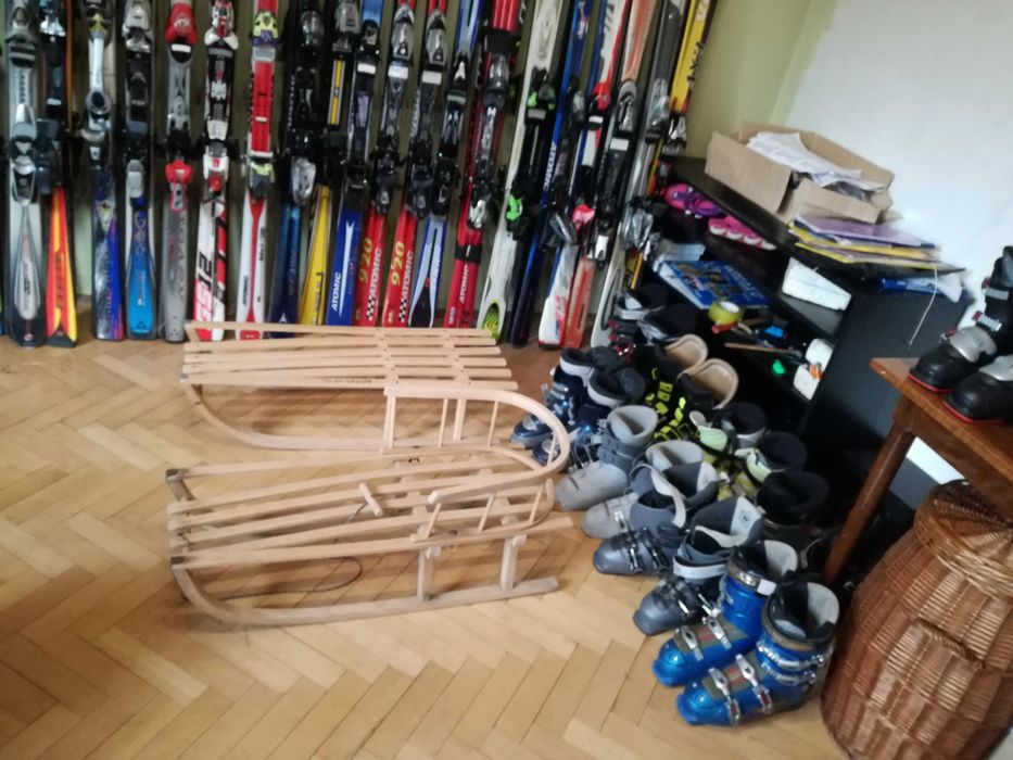 narty różne długości TANIO