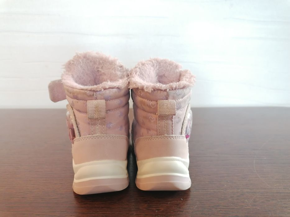 Buty dziewczęce kozaki zimowe ocieplane r 21