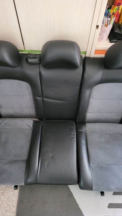 Kanapa  Seat Leon 1m skóra alcantara super stan