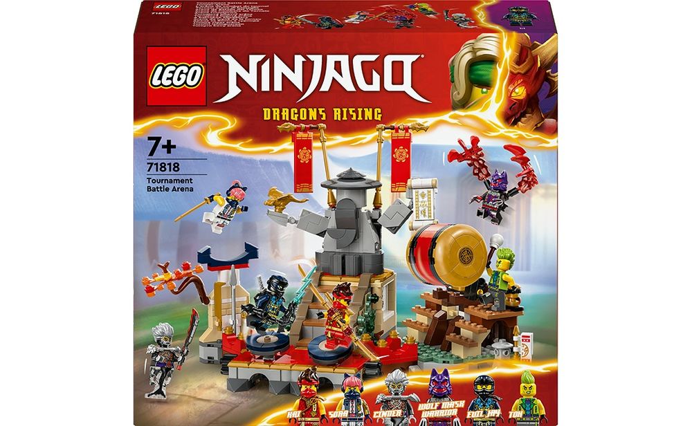 LEGO NINJAGO 71818 Tournament Battle Arena — оригінал, знятий з виробництва!