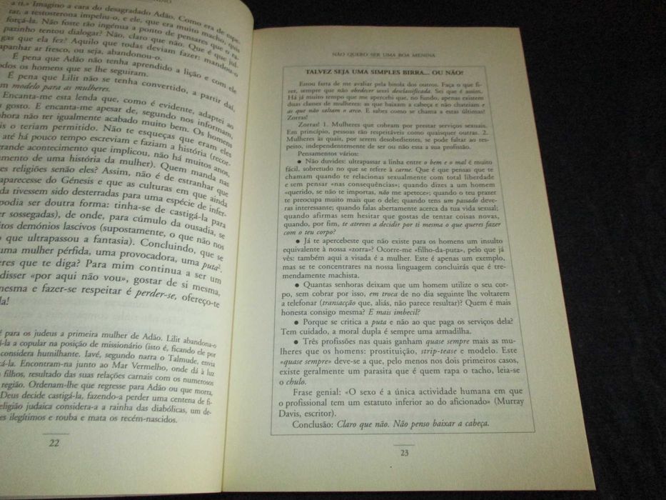 Livro O Sexo no Feminino Guia Prático Sylvia de Béjar