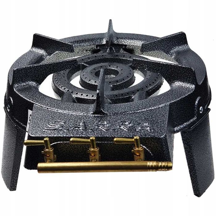 TABORET kuchenka palnik GAZOWY ŻELIWNY MOC 9,8 kW solidny