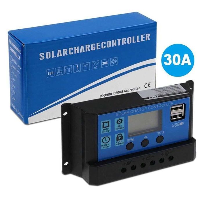 Regulator ładowania 30A PWM
