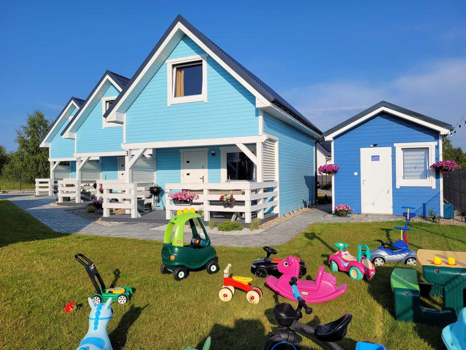 Niechorze Błękitne ZAMORZE domki z basenem nad morzem