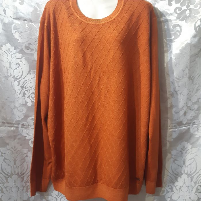 Чоловічий джемпер, светр , вовна супер-батал  Walbusch, 58/60, 3XL , 4XL