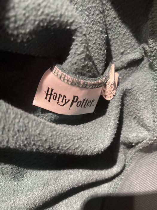 Slytherin - Zielona bluza z kapturem House M