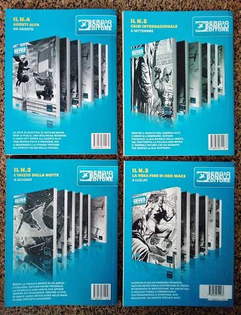 4 BDs - Pack Nathan Never Annozero (Italiano)
