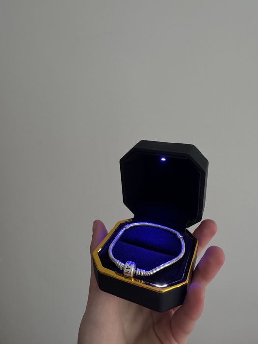 Срібний браслет пандора оригінал 925 проба / браслет Pandora