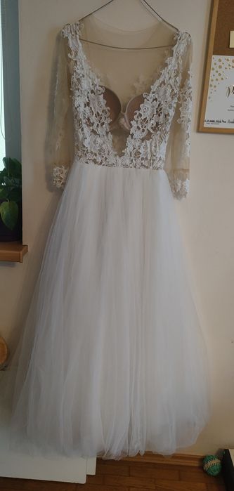 Suknia ślubna długa