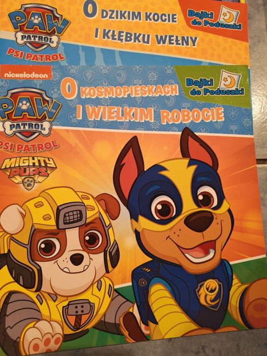 Książeczki Psi Patrol 9 sztuk