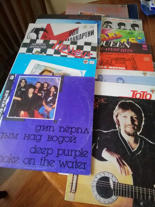 Пластинки виниловые ,иностранные исполнители