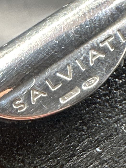 Кулон серебро 925 SALVIATI мурано підвіс срібло мурано