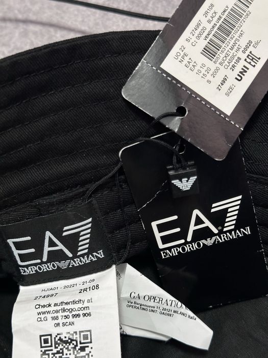 Панама Emporio Armani EA7, оригінал