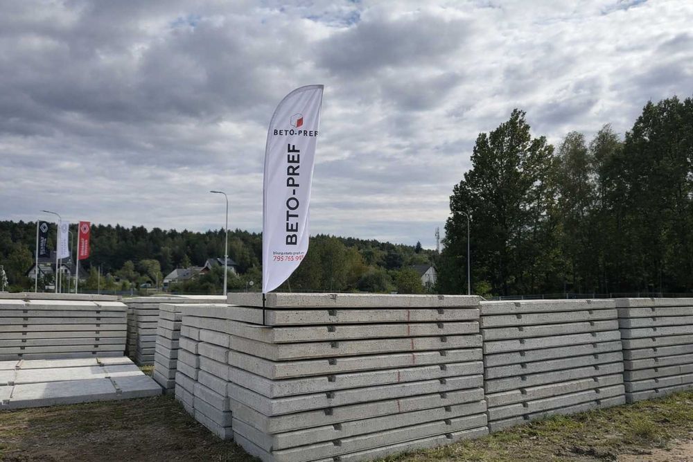 Płyty MON drogowe betonowe 300x150x15 C30/37 zbrojone TRANSPORT MOCNE