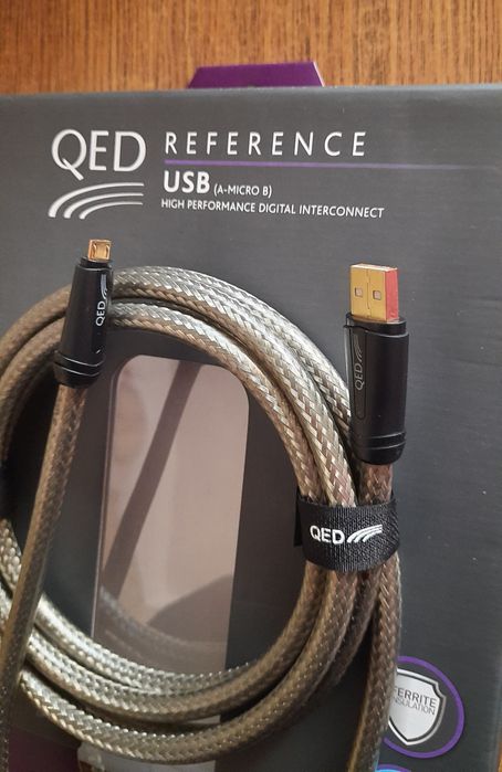 Qed Reference USB  2м и 3м  A - micro B межблочный кабель новый