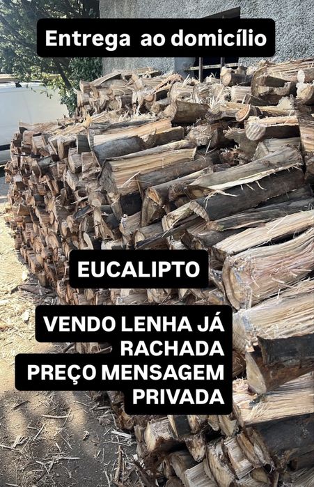 VENDO LENHA RACHADA DE EUCALIPTO