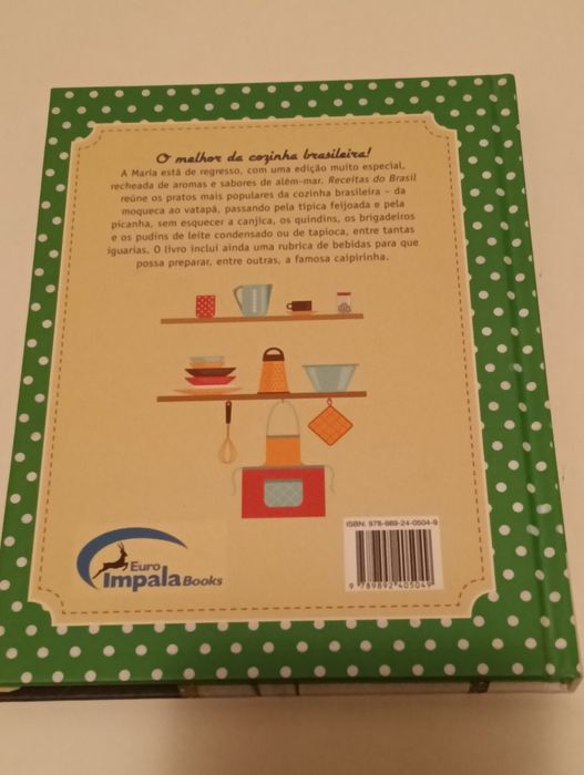 Livros de culinária Maria