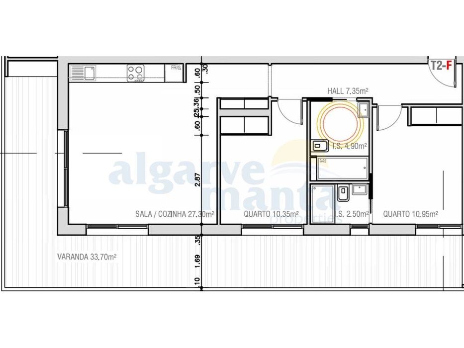 Nova construção - Apartamento T2 sito no 1º andar de um edifício - ...