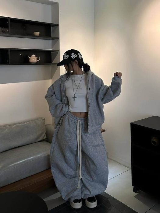 Спотривний костюм база оверсайз