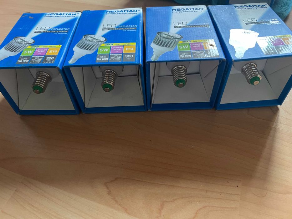 Nowe żarówki MEGAMAN led reflector