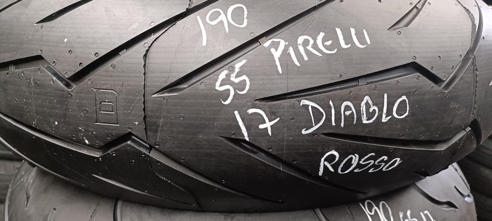 Pneus  190/55/17 Metzler e Pirelli