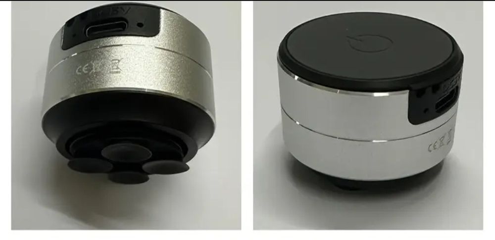 Бездротова Bluetooth Mini колонка присоска вібро динамік.