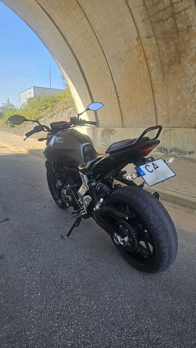 YAMAHA MT07 full power