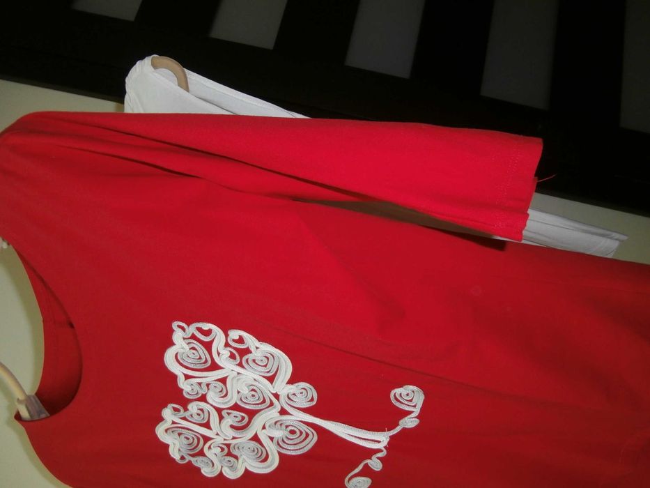 Bluzka z naszytym motywem , 3/4 rękaw nietoperz