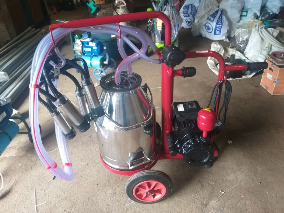 Турецький доїльний апарат відро нержавій 30л турецкий доильный аппарат