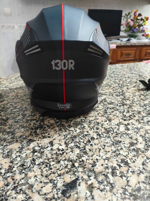 Capacete 130R + pinlock + Luvas +balaclava