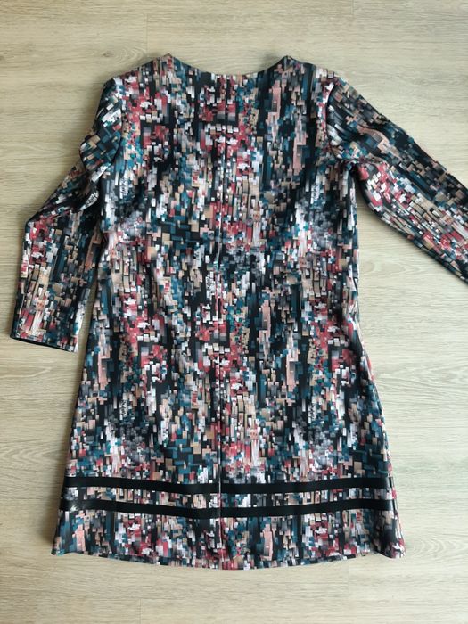 Vestido geométrico extensível Ana Sousa 42