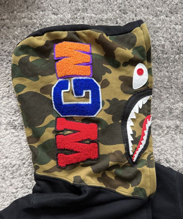 Bluza rozpinana ABC Bape Camo full zip rozmiar M