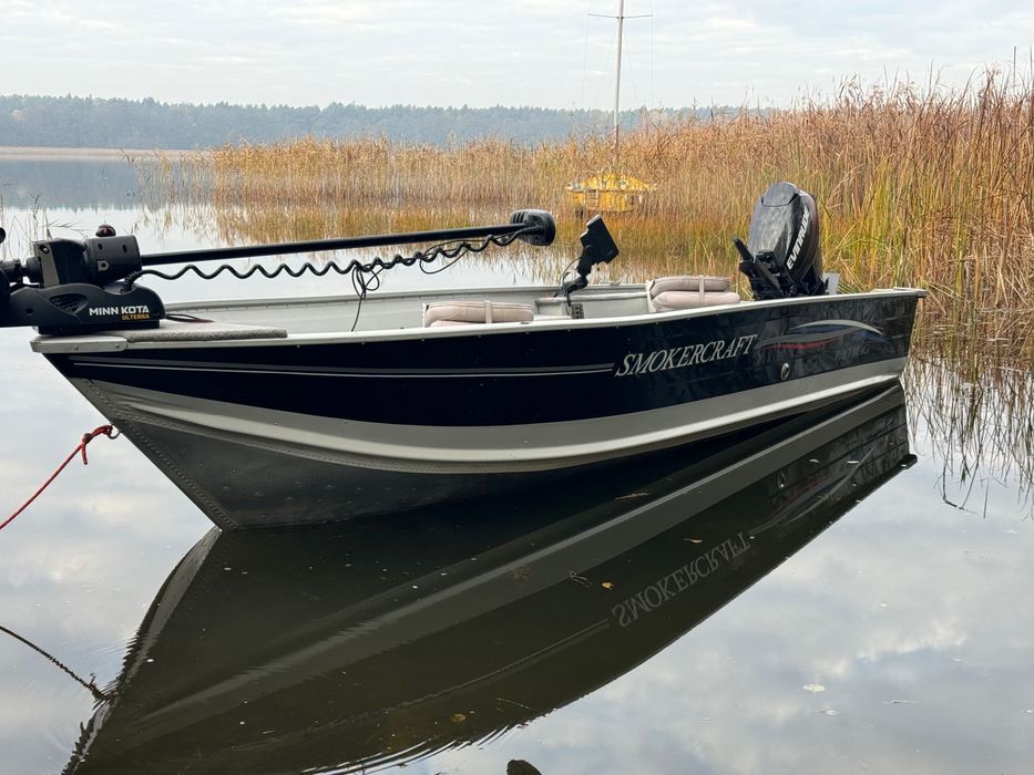 Łódź Aluminiowa SMOKERCRAFT + Minn Kota PowerDrive 12V
