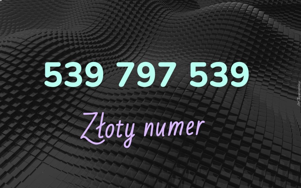 Złoty numer telefonu
