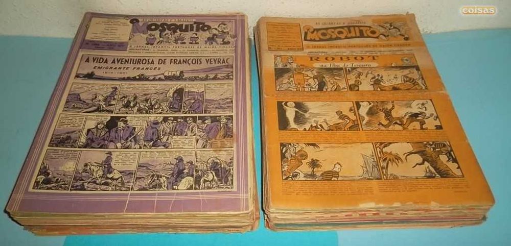 O Mosquito - Grande lote de revistas BD
